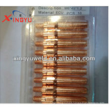 Welding Copper CO2 contact tips( Panasonic 350A)